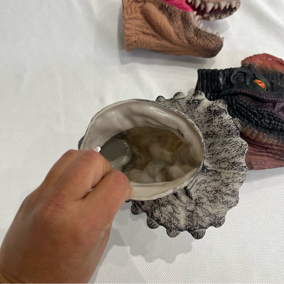 NWOT Dinosuar Head Puppets Realistic Glove Hand Puppet for Kids - Picture 3 of 4